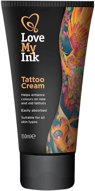 Crema para tatuajes Love My Ink 150 ml para mantener la vitalidad y mejorar el color