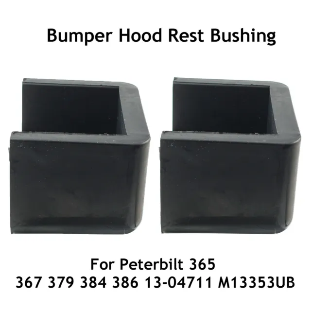 2 Bumper Hood Rest Bushing For Peterbilt 365 367 379 384 386 13-04711 M13353UB
