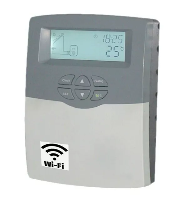 Solarsteuerung, Temperaturdifferenzregler SR208C WLAN WiFi