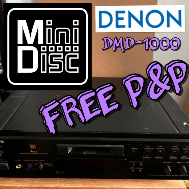 DENON/デノン DMD-1000 MDデッキ ミニディスクレコーダー 動作確認済み