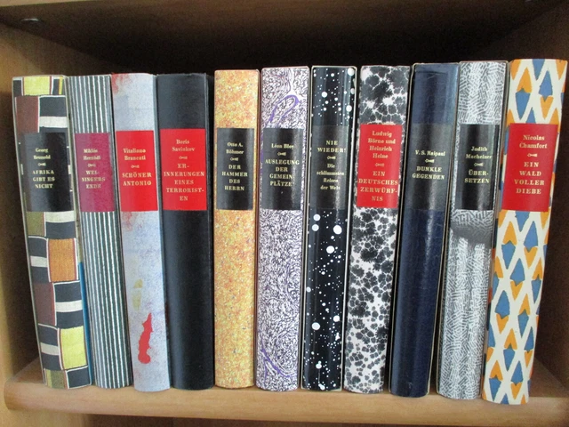 11 Bände DIE ANDERE BIBLIOTHEK Enzensberger Bleisatz Greno Übersetzen Der Hammer