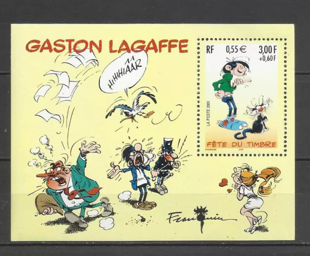 FRANCE BLOC B34  NEUF** / MNH Gaston Lagaffe