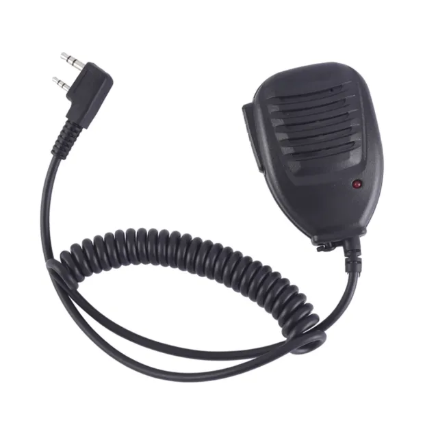 2-Pin Handheld Radio Speaker Hand Mic Microphone For BaoFeng/Pofung UV-5R UV-82L
