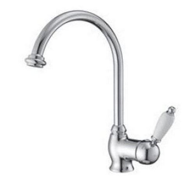 CANNA 23173CR Monocomando lavello Forma canna elle girevole PORTA E BINI 