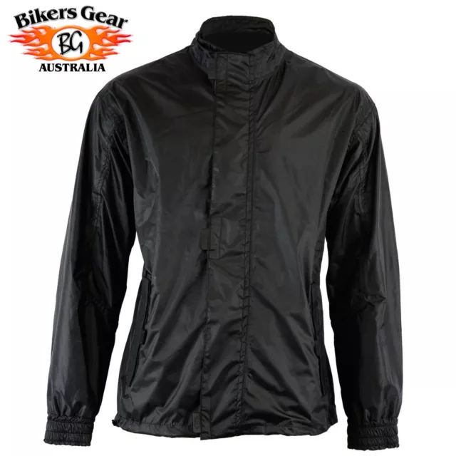 New Motorcycle Biker Waterproof Rain Wet Weather Storm Jacket Size Small To 8Xl