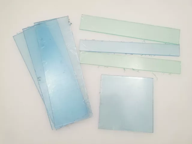 Plexiglas Plexiglasscheiben über 60 Stück - blau getönt – NEU in