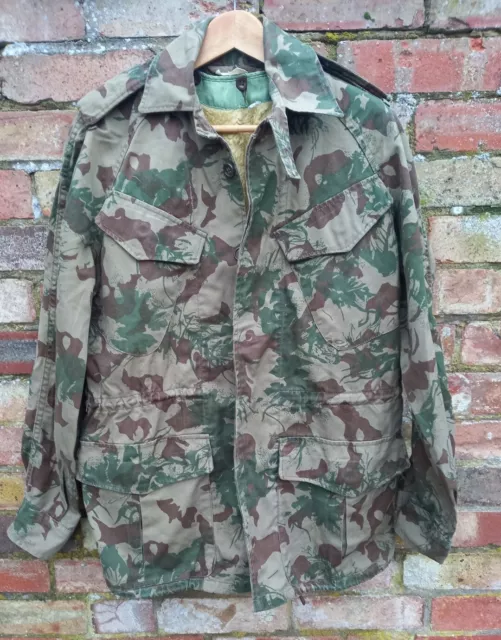 SAP- Koevoet Camo Bush Jacket With Removable Winter Inner 1979 Small