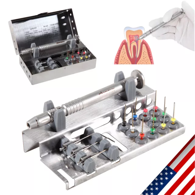 Dental Root Canal File Extractor Broken Files Kit Removal Endo Rescue JQ