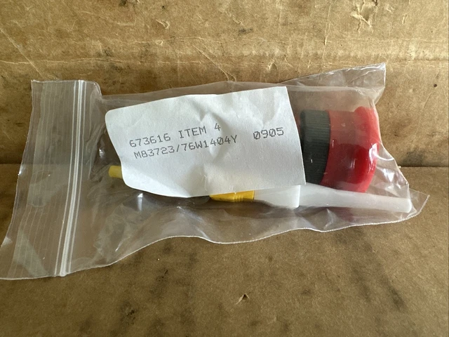 MIL-DTL-M83723 Aero electrical connector 4 pin 673616 round cannon style