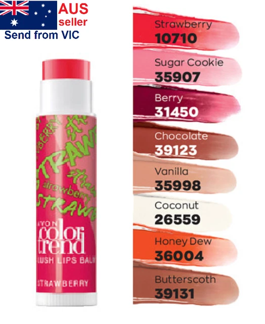 Avon Color Trend Lip Balm SPF15 pick ur flavours FREE SHIPPING for Extra Ones