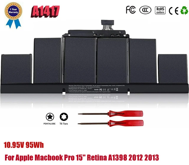 Juaupepo Coque Robuste Avec Béquille Pour MacBook Pro Retina 15" A1398 (2012-2015) - Gris