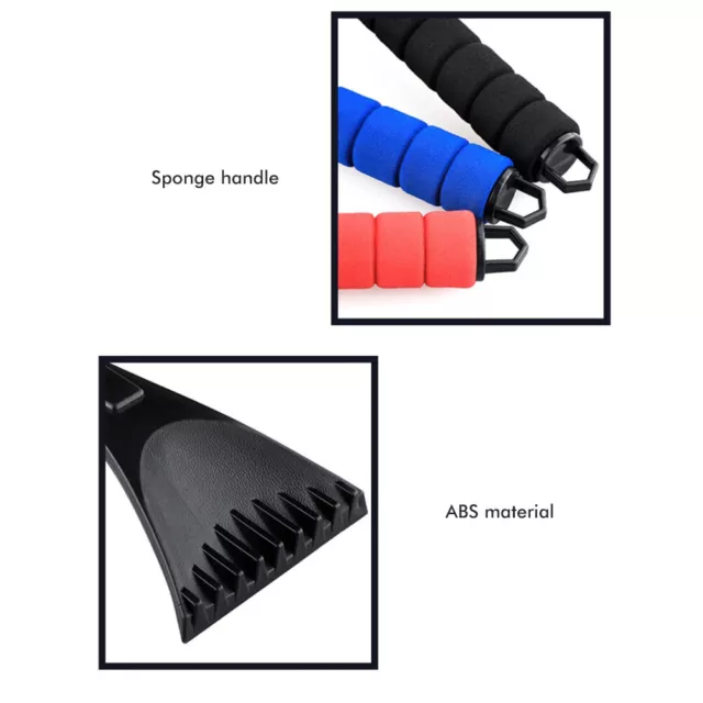 Fit Hot ABS Plastic Window Snow Cleaner Tool For Car With Tail Hole Ice Scraper