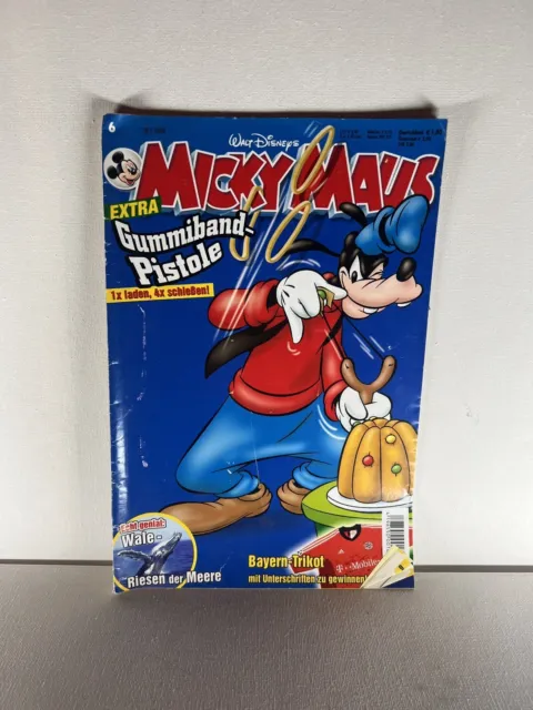 Micky Maus Heft Nr 6 Disney Comic #H1 Sammlung Selten Konvolut Selten