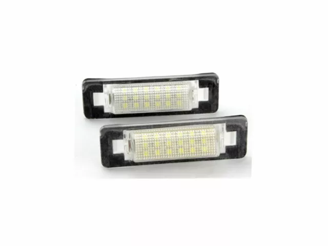 C-CLASS W202 MK1 1998-2000 Facelift 4D LED License Lamp White for Mercedes-Benz