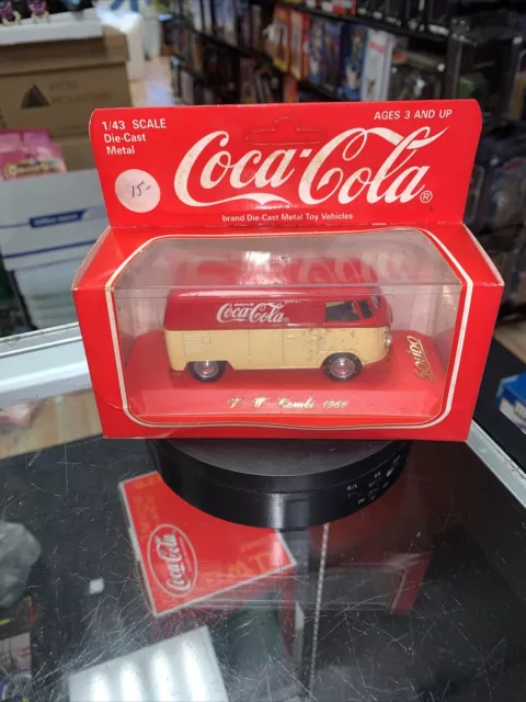 VW Combi 1966 Diecast 1/43 (Coca Cola, Vintage Solido)