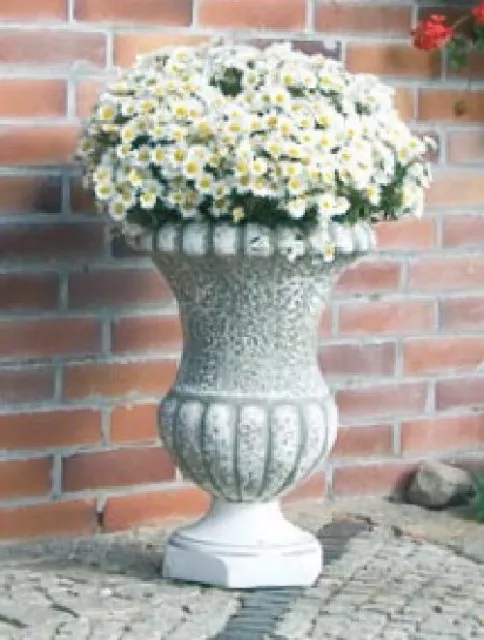 Blumenvase (S176) Pflanzkorb Pflanzschale Blumenkübel Dekoration Steinguss 54 cm