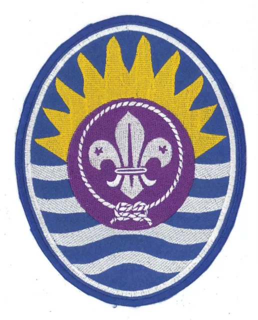 ASIA PACIFIC SCOUTS REGION (AP REGION) Official Scout Backpatch (Jacket Badge)