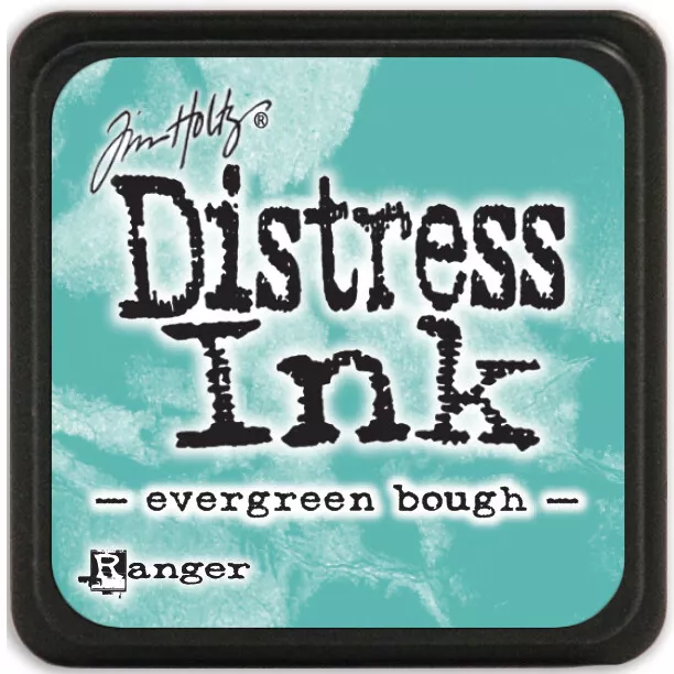 Tim Holtz Socorro Mini Tinta Pad-Evergreen Bough , DMINI-39945