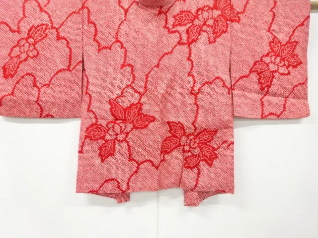 6610161: Japanese Kimono / Antique Haori / All Shibori / Flower