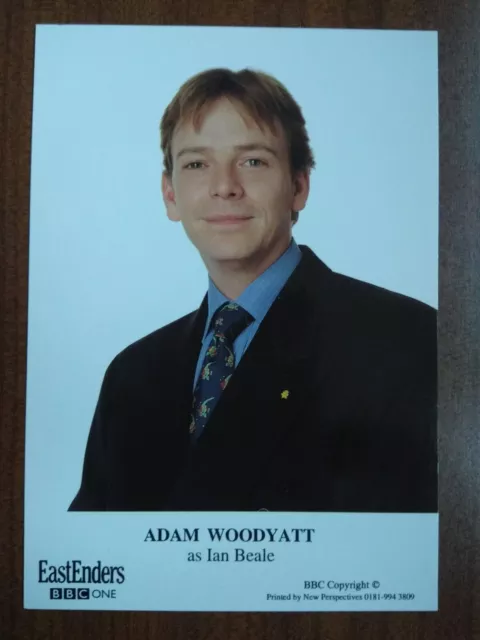 ADAM WOODYATT *Ian Beale* EASTENDERS NOT SIGNED FAN CAST PHOTO CARD FREE POST