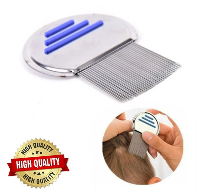 Nitty Gritty Hair Lice Nit Comb Treatment Stainless Steel Teeth & Metal Comb UK 2