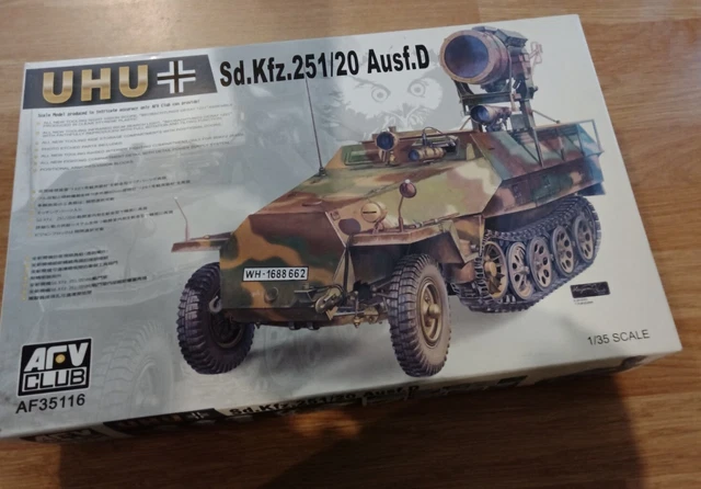 Set De Conversion Sd.Kfz.251/20 UHU Pour Kit Tamiya - Échelle 1/35 - Marque Elite (NEUF)