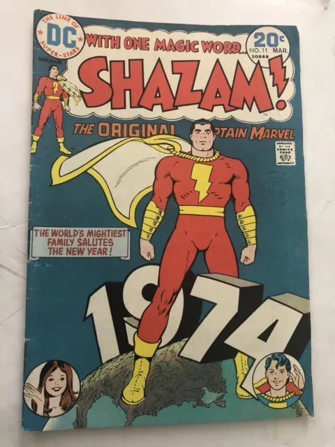 Shazam 11- Mar 1974 - DC Comics the worlds mightiest mortal
