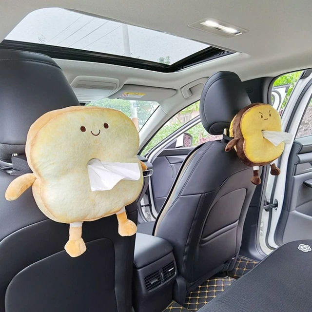 Cartoon Tissue Box Cute Animal Car Hanging Paper Napkin Boxes Cover Holders