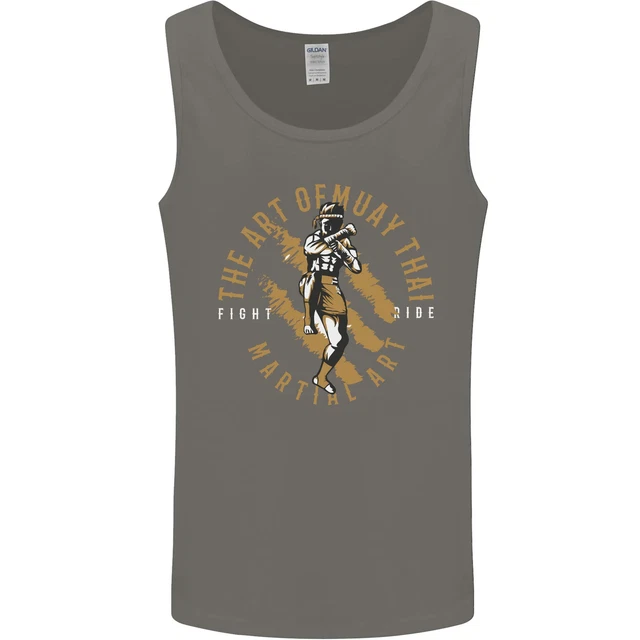 Gilet canotta da uomo The Art of Muay Thai MMA arti marziali miste 2