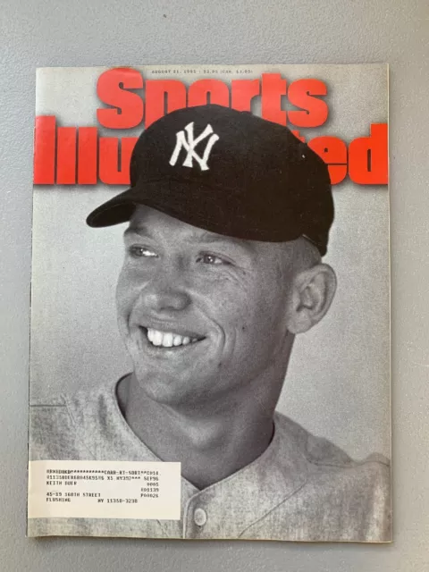 August 21, 1995 Mickey Mantle New York Yankees SPORTS ILLUSTRATED