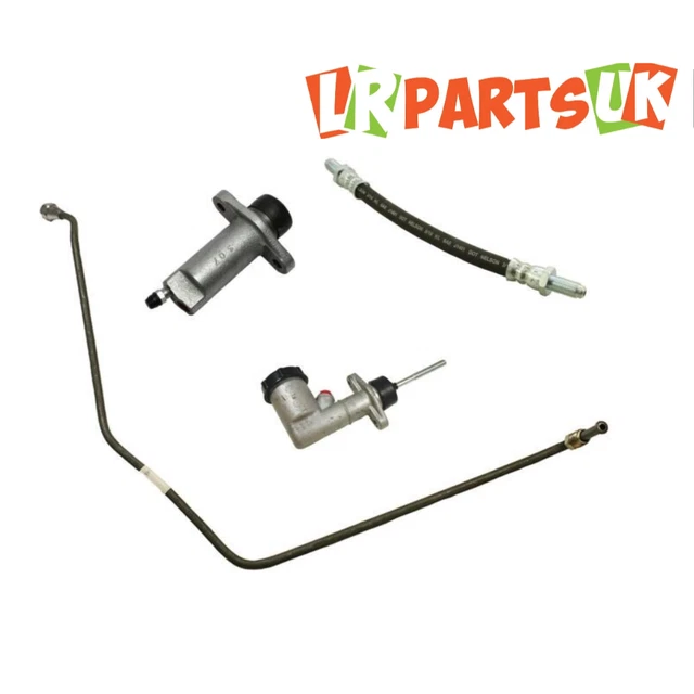 LAND ROVER SERIES 3 Clutch Master & Slave Cylinder WITH Hose & Pipe Kit