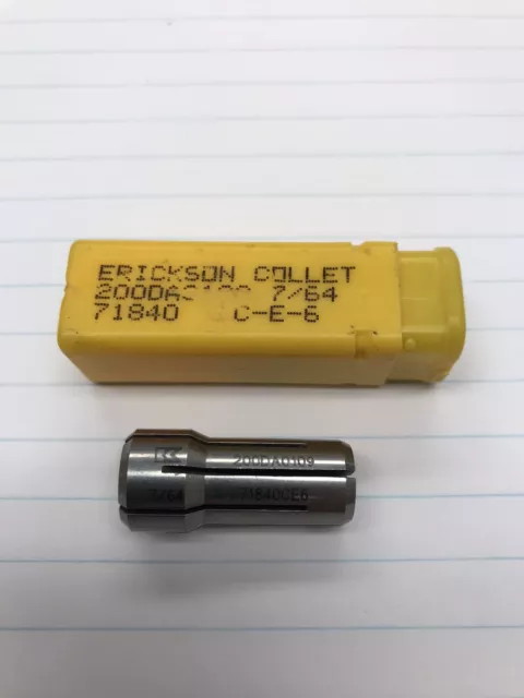 1 pc.  DA200 x 7/64 COLLET. KENNAMETAL-ERICKSON (loc J8)