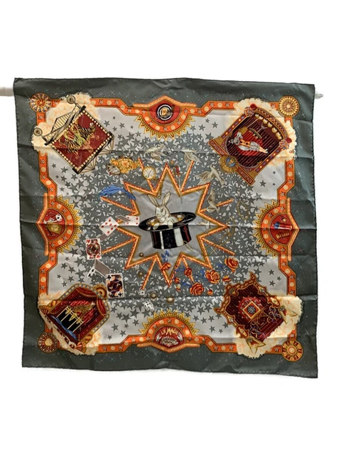 Hermes Scarf Carre90 La Magie Magic Rbit Tn230514
