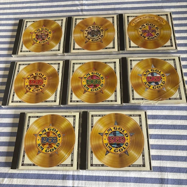 AM GOLD 1968 CD Set 8枚組 174曲 60s-70s American Hits Used EUR 333,87 ...