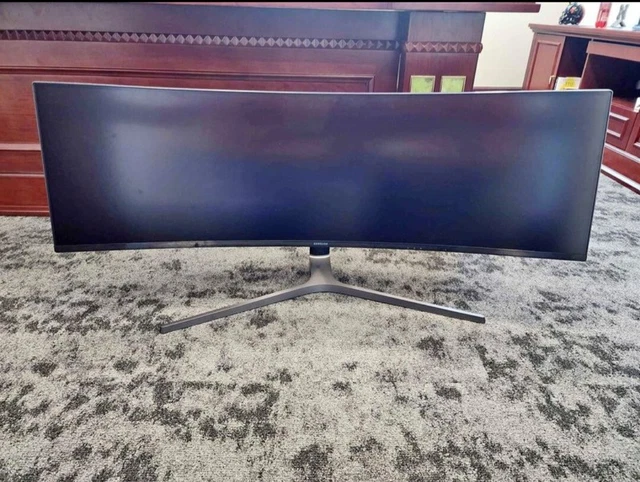 SAMSUNG 49-Inch CHG90 144Hz Curved Gaming Monitor - Ships In OEM Box. Parts.