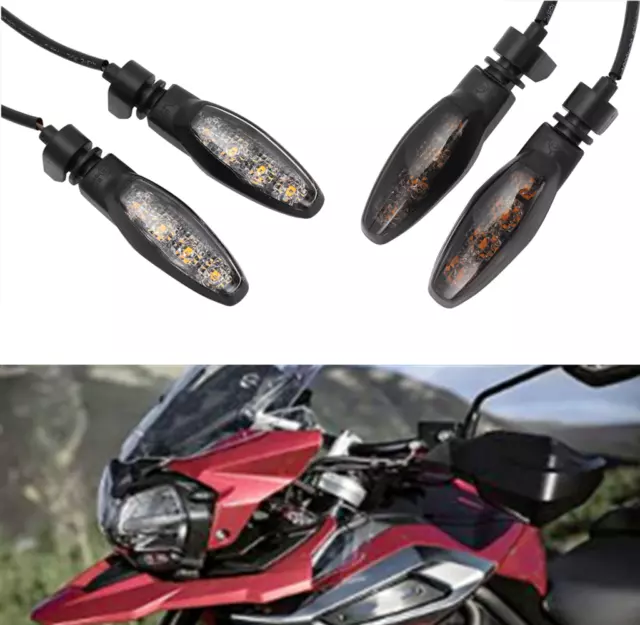 LED Turn Signals Indicator Light For Triumph Tiger 800 Speed Triple Daytona 675