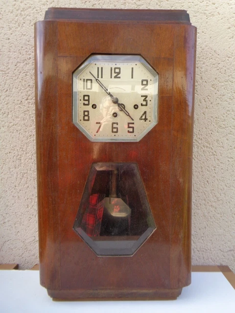 Carillon Ancien WESTMINSTER 8 Marteaux 8 Tiges 3 Trous Mouvement N° I 6019