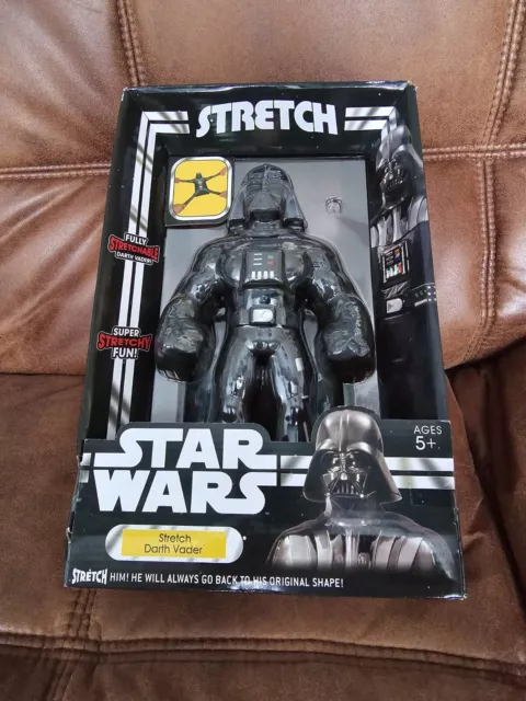 Star Wars Stretch Darth Vader Sith Lord LARGE Figure 25cm Tall For Ages 5+