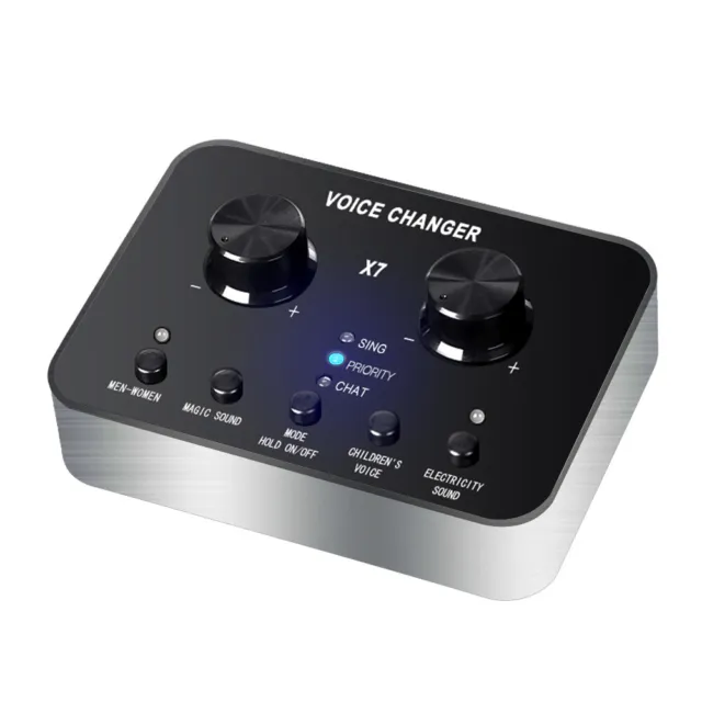 Multifunctional Sound Card Audio Mixer Voice Changer Live Streaming Sound Card