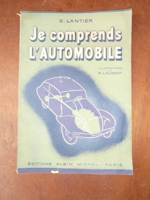 Document Auto Ancien – Publicité Automobile Recto-verso Extrait Livre 1953 (18x28cm)