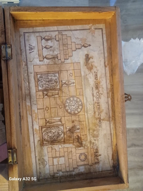 ANCIEN JEU DE Construction Altra Bois Pièces Vieux Jouet Vintage EUR 29,90 - FR