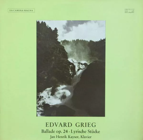 Edvard Grieg, Jan Henrik Kayser - Ballade Op. LP Album Vinyl Scha