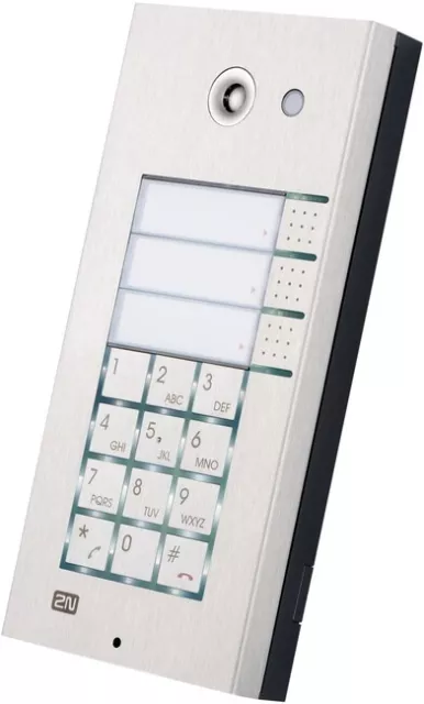 Pulsante 2N IP Vario 3 + tastiera - citofono solo audio - 9137131KU - IVA inclusa
