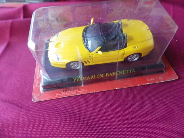 promo  FERRARI   550 BARCHETTA  1/43   NEUF DANS SON EMBALLAGE D ORIGINE