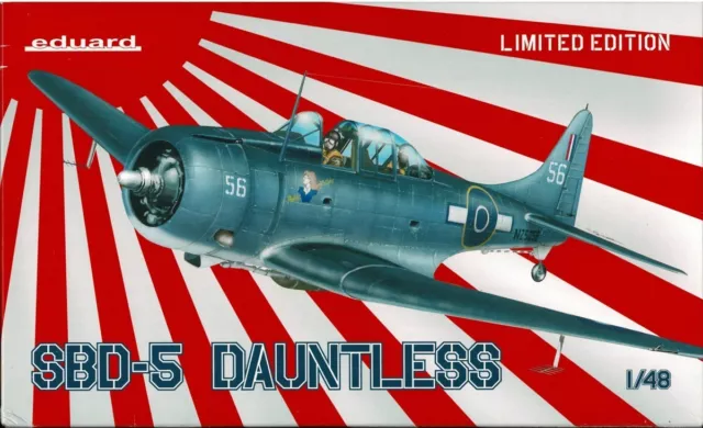 1/48 EDUARD 1165; Douglas SBD-5 DAUNTLESS Limited Edition RNZAF, French & USMC