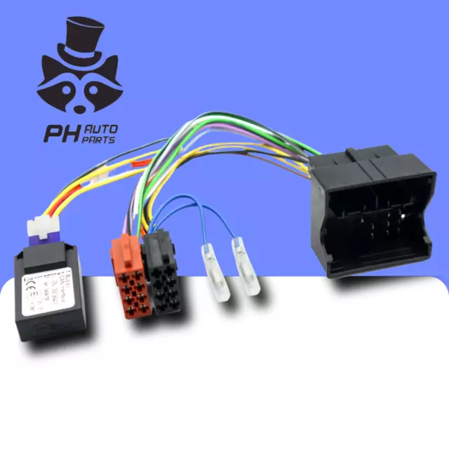 VOLKSWAGEN VW POLO Mk4 Mk5 (05-14) CAN BUS Radio harness/ ISO adapter lead  £64.99 - PicClick UK
