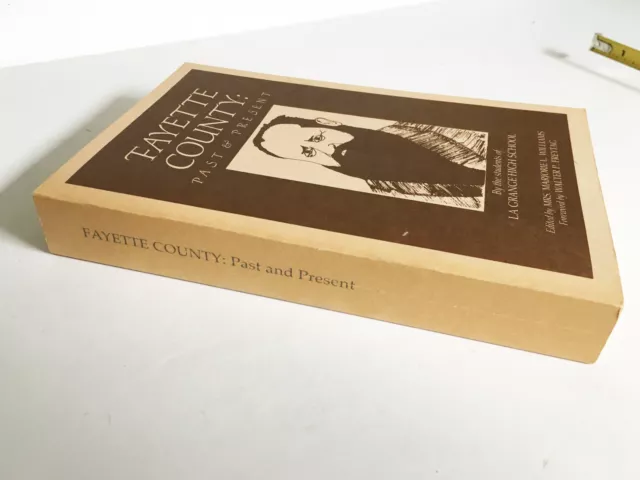 VTG Fayette County Past and Present La Grange Texas History Book Genealogy