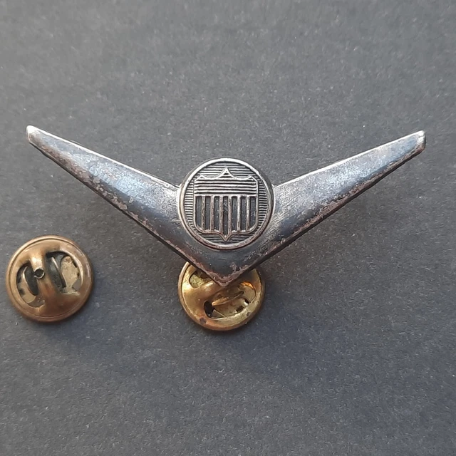 ORIGINAL USAF ROTC Wings Cadet Pilot Flight Solo Badge NS Meyer AFROTC