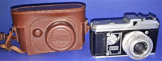 Bilora Radix 35 BH mit Biloxar Anastigmat 1:3,5 / 38 mm, für Karat Kassette 1953