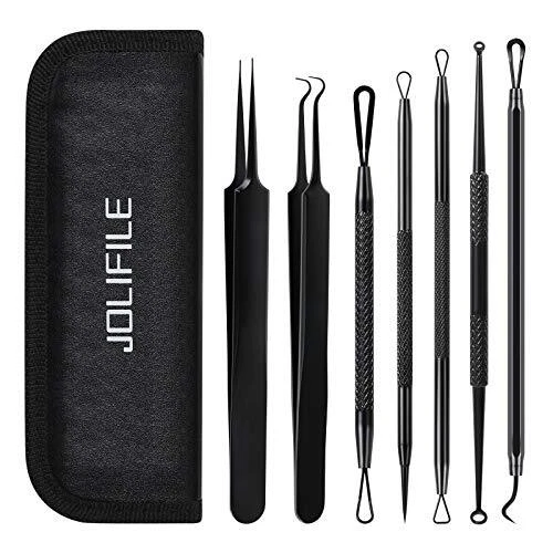 Dissolvant de points noirs JOLIFILE outil de suppression de boutons noirs 7 p...